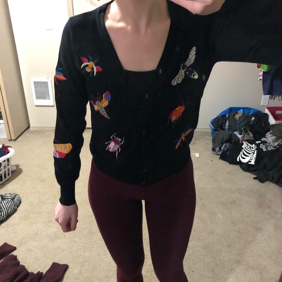 cellabie insect cardigan
